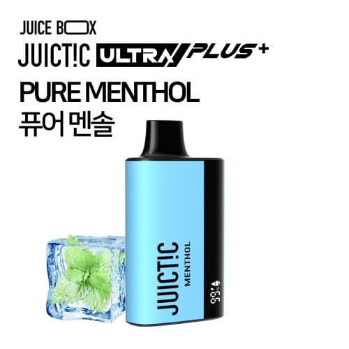 쥬스틱 울트라 플러스+ 퓨어 멘솔