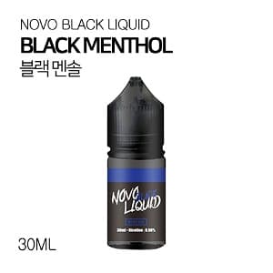 노보 블랙리퀴드 블랙멘솔 30ml