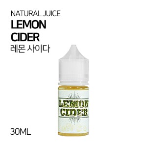 네츄럴쥬스 레몬 사이다 30ml