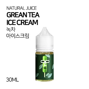 네츄럴쥬스 녹차 아이스크림 30ml