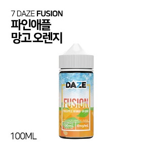 세븐데이즈 퓨전 파인애플 망고 오렌지 100ml