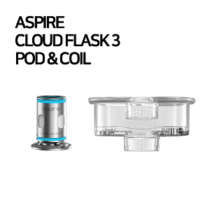 아스파이어 클라우드 플라스크 3 팟 코일