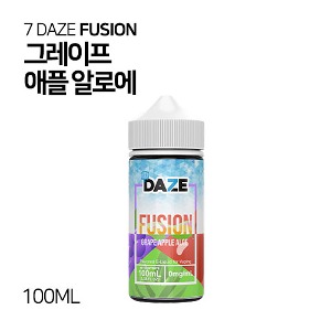 세븐데이즈 퓨전 그레이프 애플 알로에 100ml