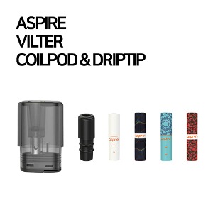 아스파이어 빌터 코일팟 & 드립팁