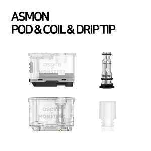 아스몬 공팟 & 코일 & 클로즈팟 & 드립팁