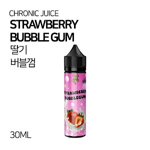 크로닉쥬스 딸기버블껌 60ml