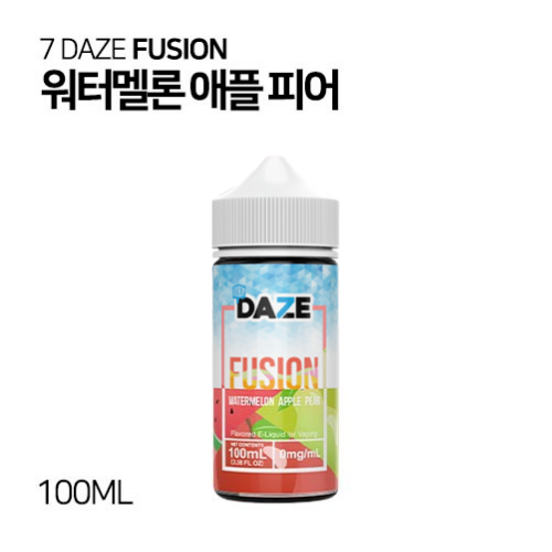 세븐데이즈 퓨전 워터멜론 애플 피어 100ml