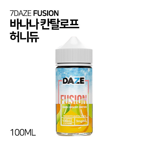 세븐데이즈 퓨전 바나나 칸탈로프 허니듀 100ml