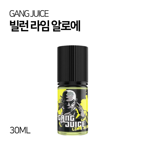 갱쥬스 빌런 라임 알로에 30ml