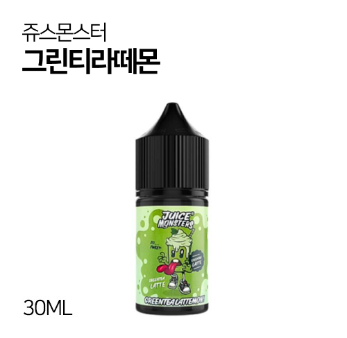 쥬스몬스터 그린티라떼몬 30ml