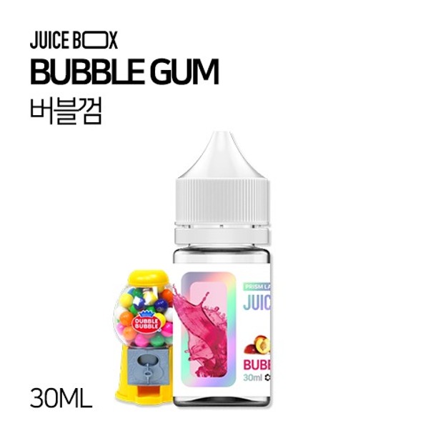 JUICE BOX 프리즘라벨 버블껌 30ml