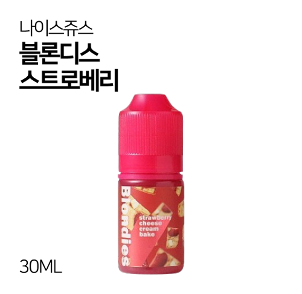 나이스쥬스 블론디스 스트로베리 30ml