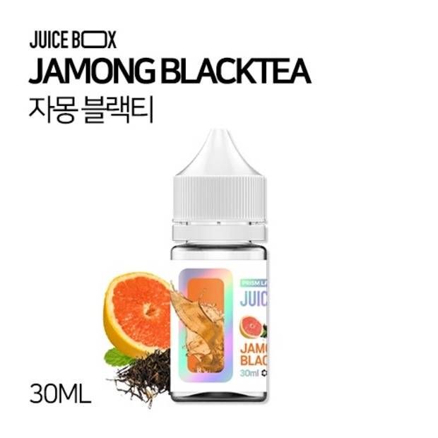 JUICE BOX 프리즘라벨 자몽 블랙티 30ml