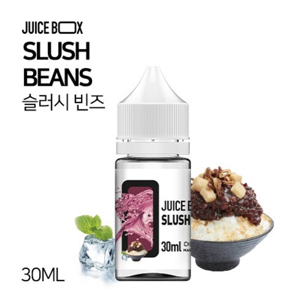 JUICE BOX 화이트라벨 슬러시 빈즈 30ml