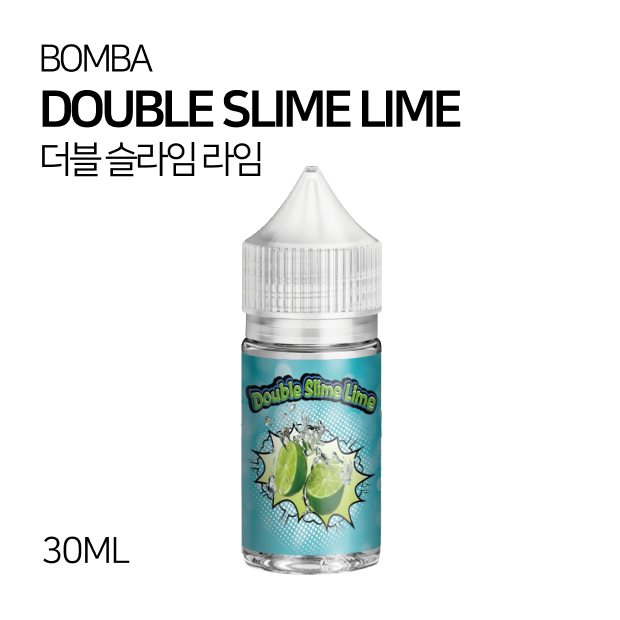 붐바 더블 슬라임 라임 30ml