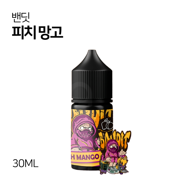 젠코 밴딧 피치망고 30ml