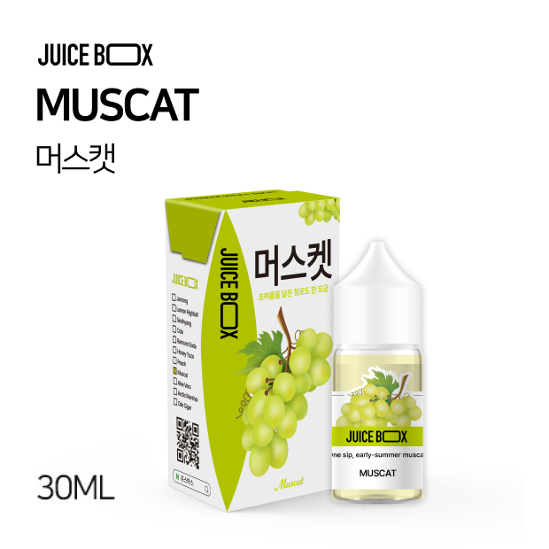 JUICE BOX 프레시라벨 머스켓 30ml