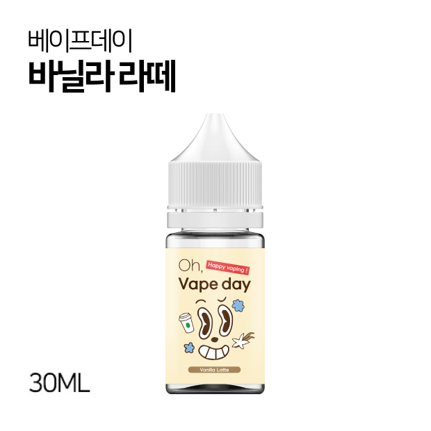 베이프데이 바닐라라떼 30ml