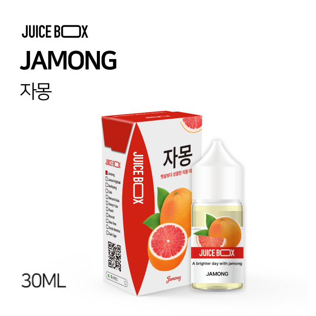 JUICE BOX 프레시라벨 자몽 30ml