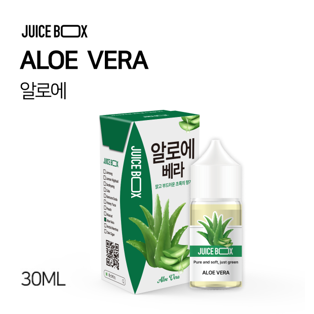 JUICE BOX 프레시라벨 알로에베라 30ml