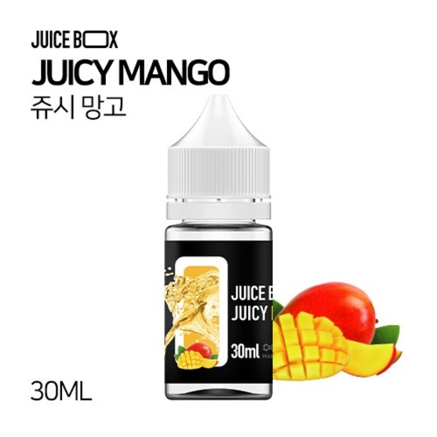 JUICE BOX 블랙라벨 쥬시 망고 30ml