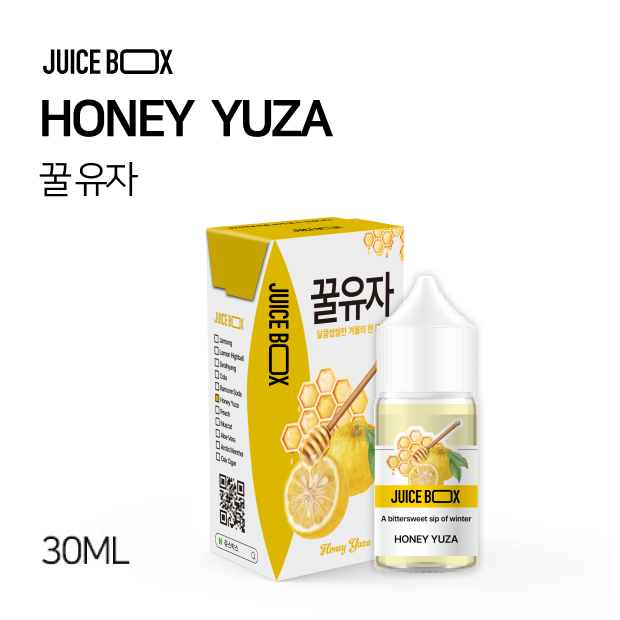 JUICE BOX 프레시라벨 꿀유자 30ml