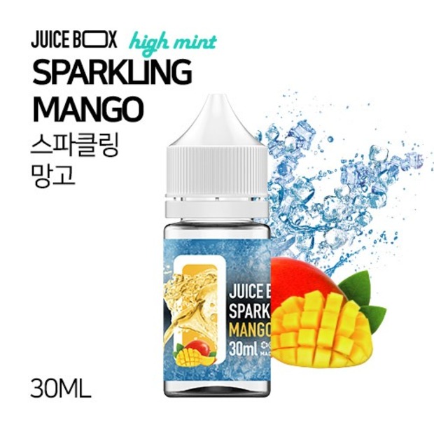 JUICE BOX 블랙라벨 하이민트 쥬시 망고 30ml
