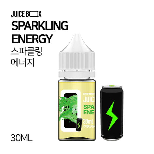 JUICE BOX 클리어라벨 스파클링 에너지 30ml