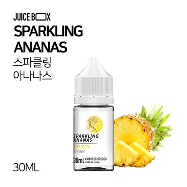 JUICE BOX 프루츠라벨 파인소다(스파클링 아나나스) 30ml