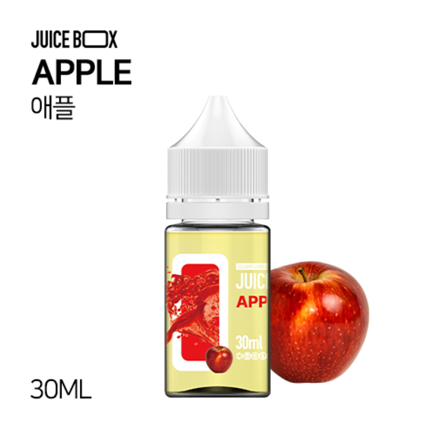 JUICE BOX 클리어라벨 애플 30ml
